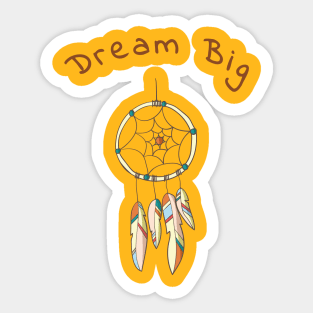 Dream Big Dream Catcher Sticker